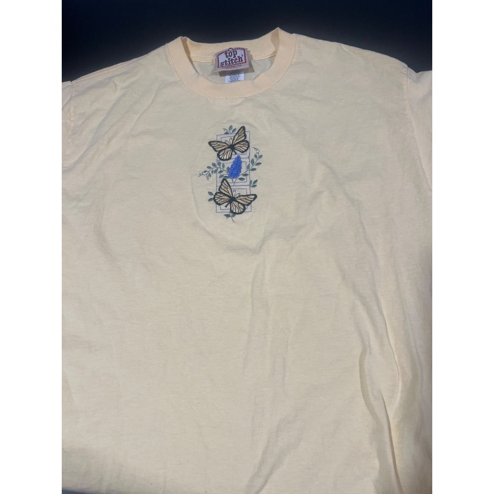 Vintage Butterfly single stitch T Shirt Size XL